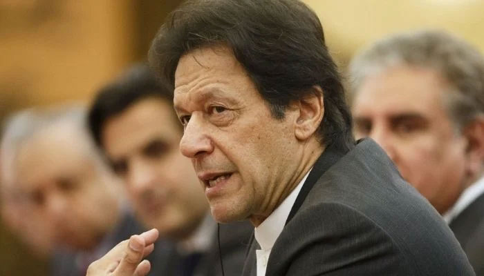 Imran allowed to talk to sons by phone. AFP/File