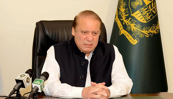 Mian Muhammad Nawaz Sharif, former premier and PMLN supremo. — AFP/File