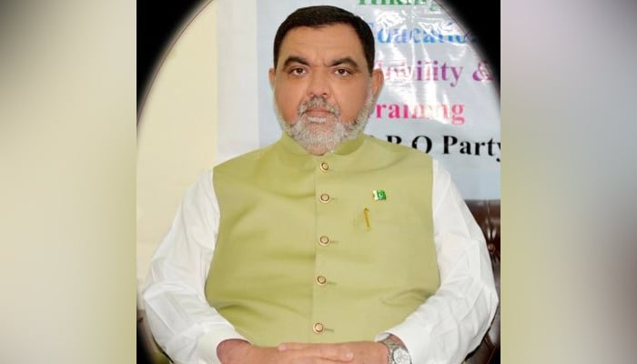 Khyber Pakhtunkhwa caretaker Minister for Information and Public Relations Barrister Feroze Jamal Shah Kakakhel. — X/@FerozeJamal