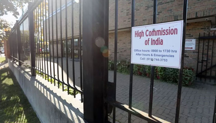 The Indian high commision in Canada. BBC