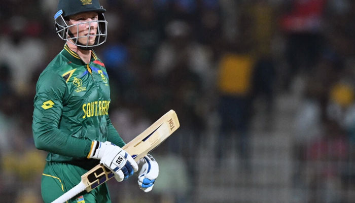 South Africa batsman Rassie van der Dussen. — AFP/File