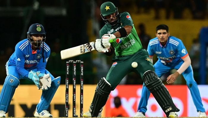 Pakistans Iftikhar Ahmed during the Asia Cup 2023 match between India and Pakistan at the R. Premadasa Stadium in Colombo on September 11, 2023. — AFP