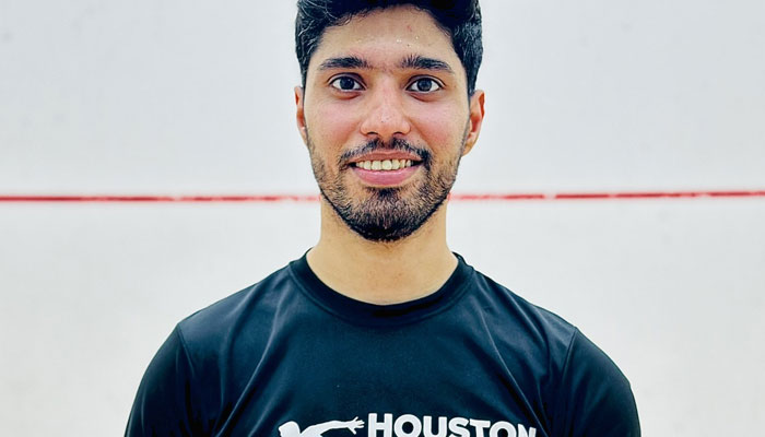 Pakistan’s solid squash player Ahsan Ayaz. — x/AAyazofficial