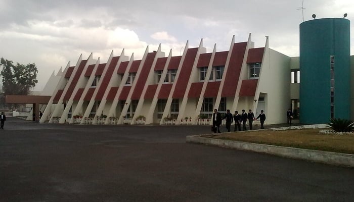 This image shows a building of the college. — Facebook/Islamabad Model Postgraduate College H-8