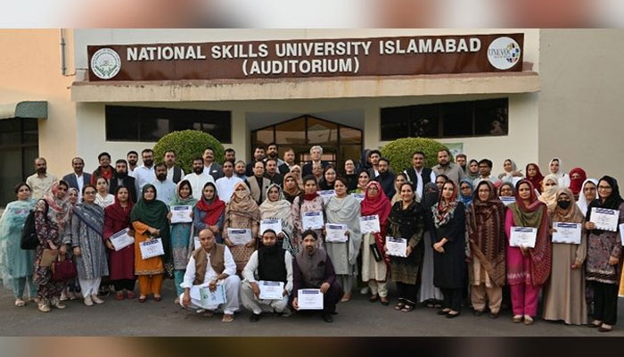 HEDP conducted a 3-day capacity building workshop for teachers from 33 affiliated colleges of Islamabad. Around 64 teachers were part of the training which aimed at equipping the teachers with required skills to help roll out the revised Undergraduate Education Policy. —x/hecpkofficial