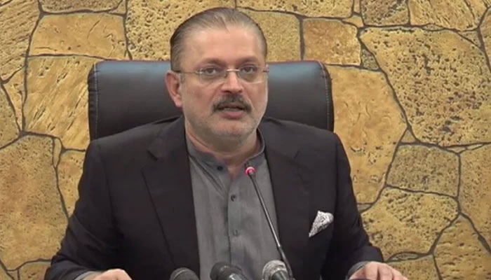 Sindh Minister for Information Sharjeel Inam Memon. — APP/File