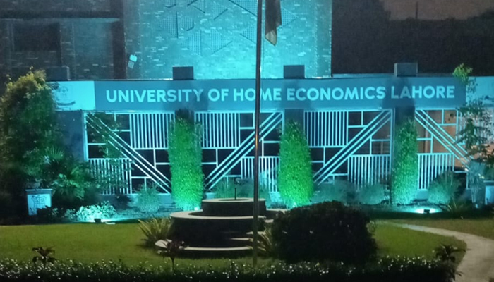 UHE building can be seen in this photo released on September 29, 2023. — Facebook/University of Home Economics Lahore