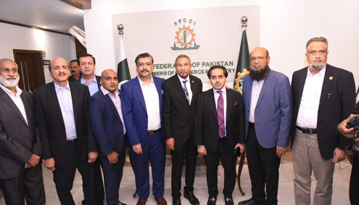 American-Pakistani Public Affairs Committee (APPAC) led by Philip Ramos, Deputy Speaker of the New York State Assembly visited the Federation of Pakistan Chambers of Commerce and Industry (FPCCI). —Facebook/ampak09