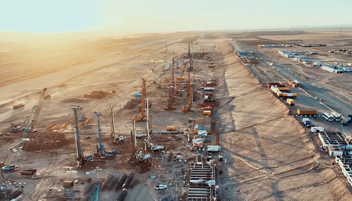 Saudi Arabias Neom city is under construction. — Website/Neom