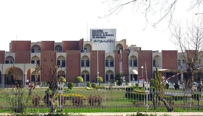 Pakistan Institute of Medical Sciences. — APP/File