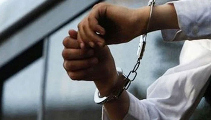 Representational image of a handcuffed man. —APP/File