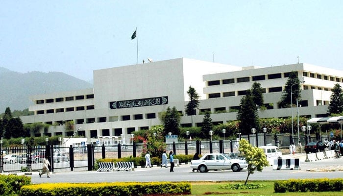 The Parliament House building in Islamabad. — Radio Pakistan/File