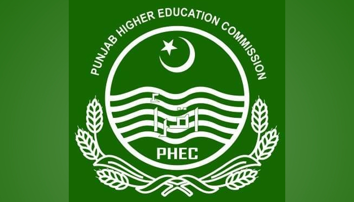 The Punjab Higher Education Commission logo can be seen in this image. — Facebook/Punjab Higher Education Commission-PHEC