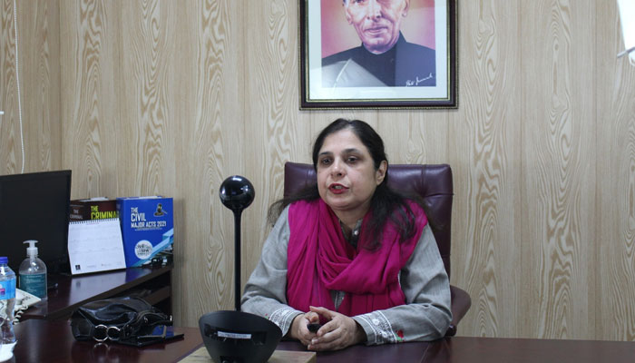 Punjab Women Development Department Secretary Sumaira Samad. —Facebook/pjalahore