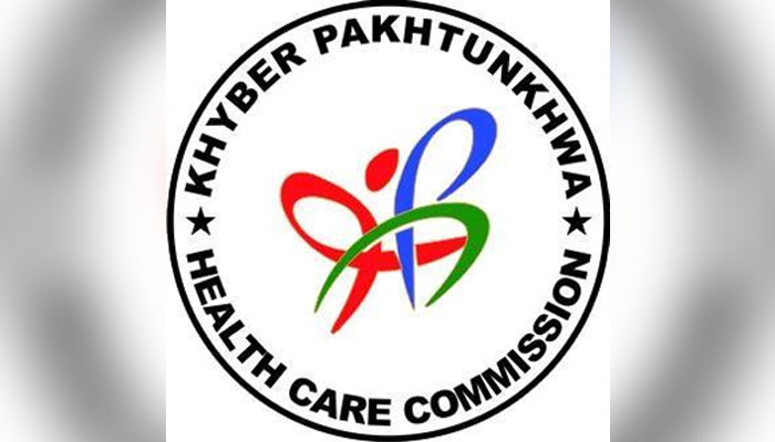 Khyber Pakhtunkhwa Health Care Commission logo can be seen on September 25, 2022.—Facebook/Khyber Pakhtunkhwa Health Care Commission