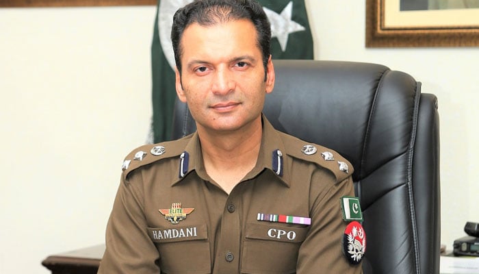 City Police Officer (CPO) Rawalpindi Syed Khalid Hamdani. —Facebook/Syed Khalid Hamdani -Police Officer