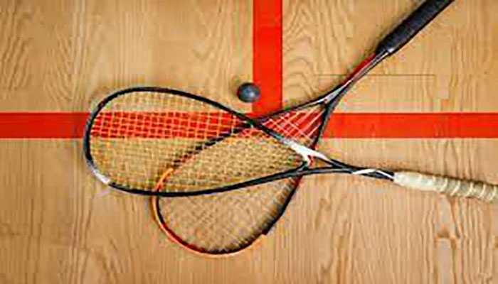 This representational image shows two rackets and a ball. — AFP/File