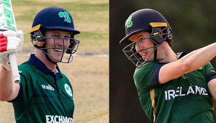 Harry Tector (left) and George Dockrell. —ESPNCricinfo