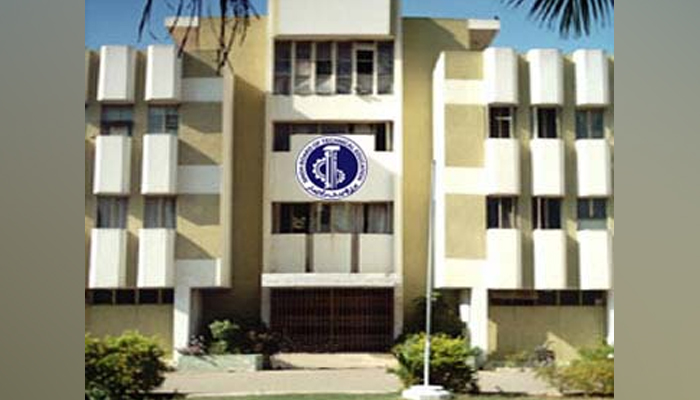 This image shows the building of the Sindh Board of Technical Education. — SBTE education website