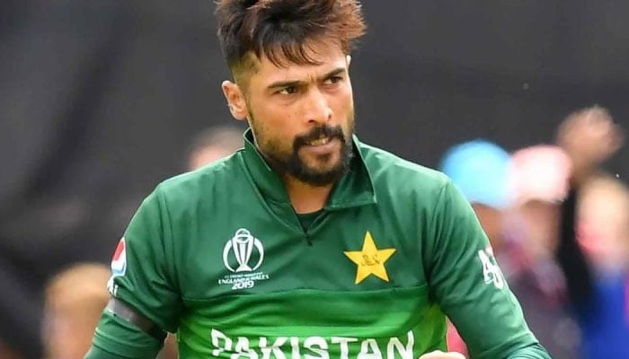 Fast bowler Mohammad Amir. —x/yingu121