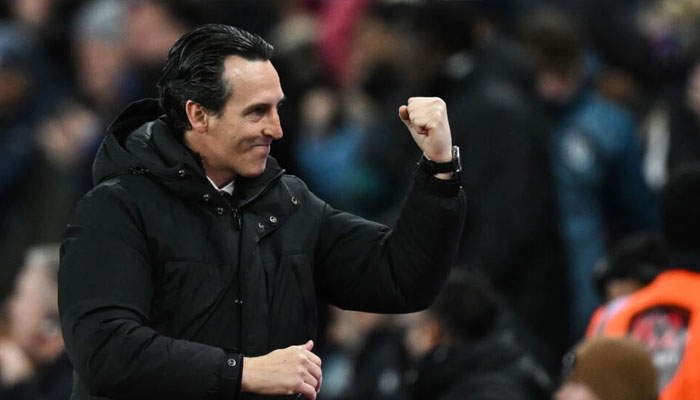 Aston Villa boss Unai Emery. — AFP File