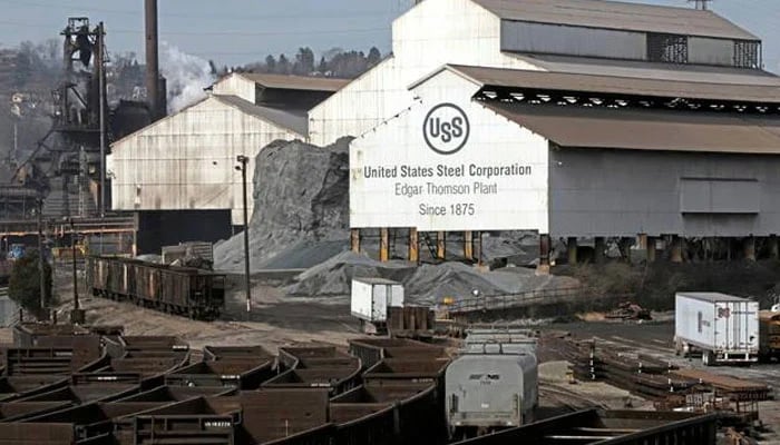 US Steel Corporation warehouse can be seen in this image. — AFP/File