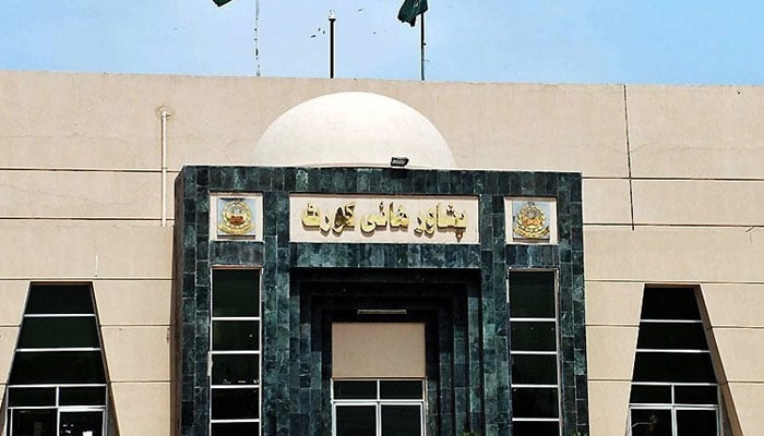 The Peshawar High Court (PHC) building in Peshawar. — APP File