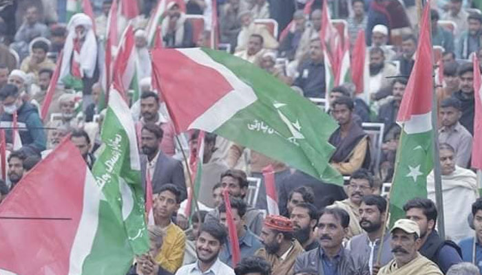 The workers of the IPP during a party rally on November 26, 2023. — Facebook/Istehkam e Pakistan Party