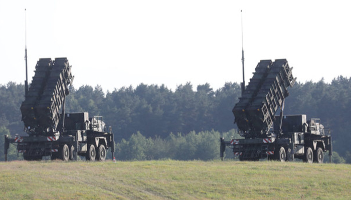 United States Patriot missile defence system. — AFP/File