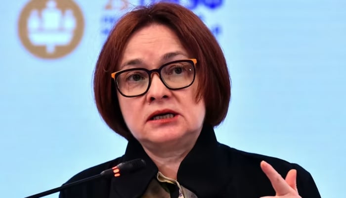 Bank of Russia Governor Elvira Nabiullina.— AFP/File