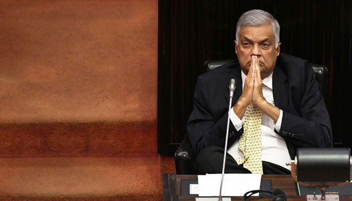 Sri Lankan President Ranil Wickremesinghe. — AFP/File