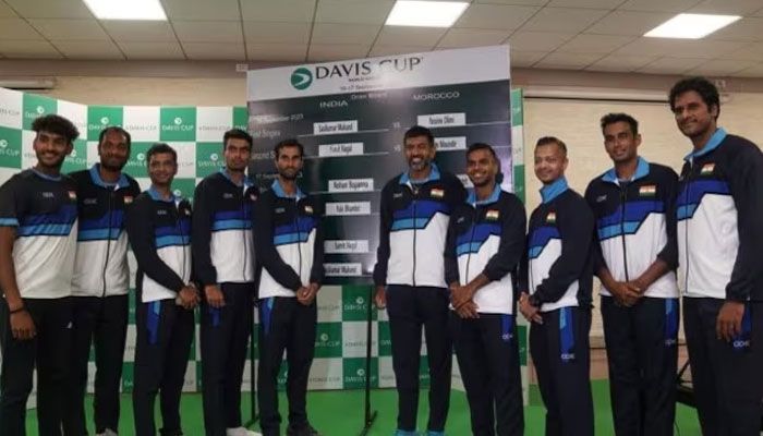 File photo of the Indian Davis Cup team. — X/AITA_Tennis