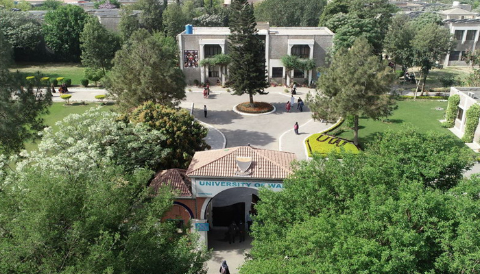 An ariel view of The University of Wah building. — The University of Wah Website