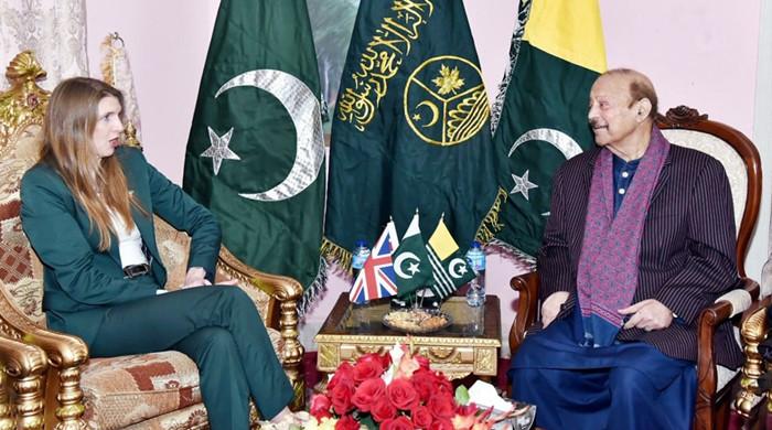 UK delegation calls on AJK president