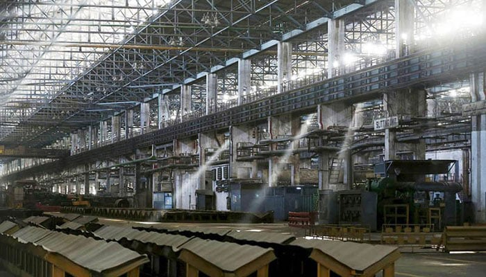 A wider shot of one of Pakistans biggest public-sector. — Pakistan Steel Mill/Website