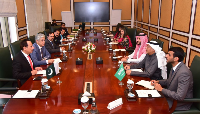 Saudi Deputy Health Minister Dr. Hani Jokhdar can be seen during a meeting.—APP/File