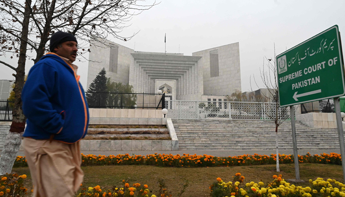 The Supreme Court of Pakistan building. — AFP/File