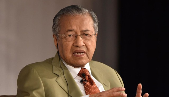 Former prime minister Mahathir Mohamad. — AFP/File