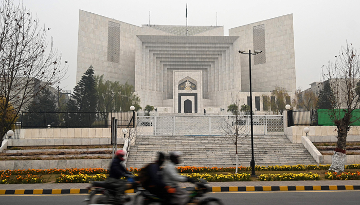 Supreme Court of Pakistan building in Islamabad. — AFP/ile