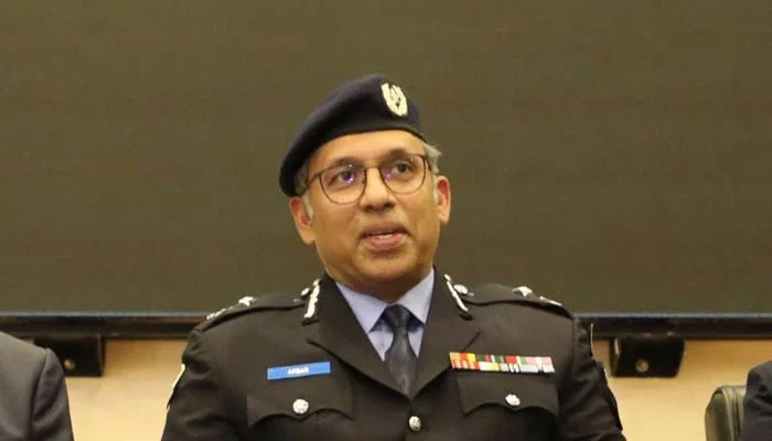 Inspector General of Islamabad Police Dr Akbar Nasir Khan. — X/@akbarnasirkhan