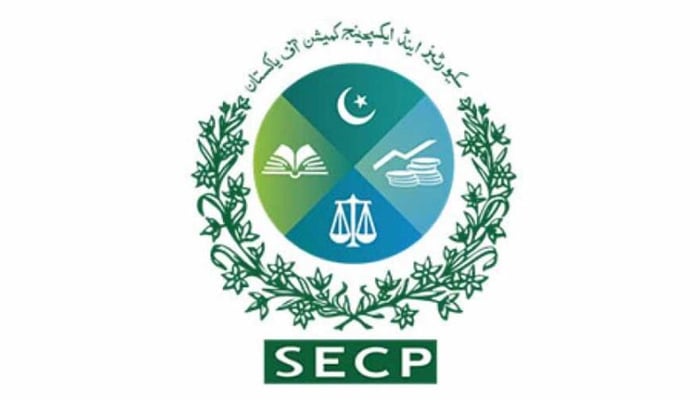 Securities and Exchange of Pakistan (SECP) logo can be seen. — APP/File