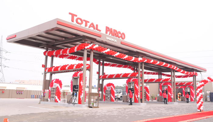 Total Parco Pakistan Limiteds filling station can be seen in this image released on July 12, 2023. — Total Parco website