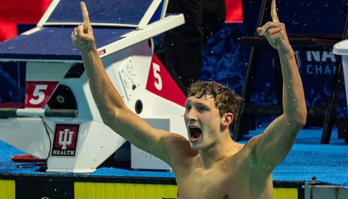 United States swimmer David Johnston can be seen in this image. — Instagram/davidjohnston14