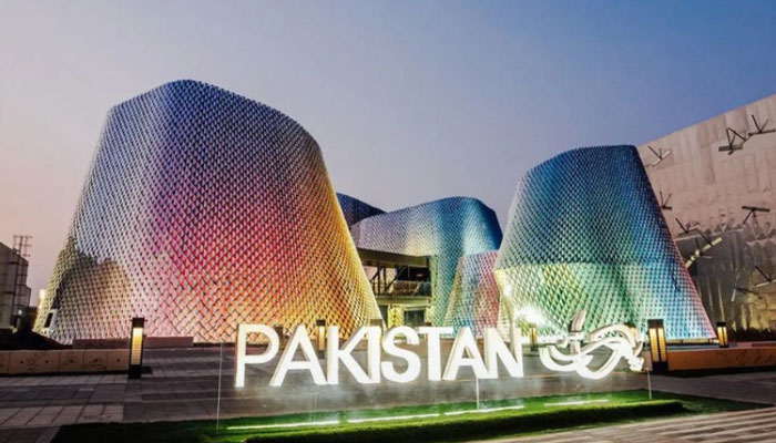 Pakistan Pavilion at the World Trade Centre Dubai. — Facebook//wenewsenglish