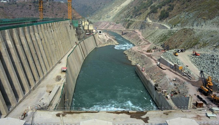This photograph shows a general view of the Neelum-Jhelum Hydropower Project in Nosari, in Kashmir’s Neelum Valley. — AFP/File
