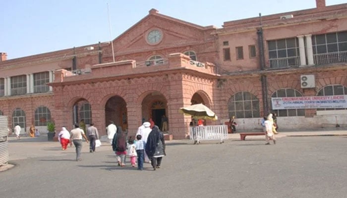 A view of Mayo Hospital in Lahore. —Mayo Hospital Website