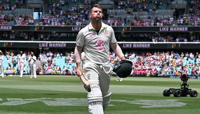 Australian cricketer David Warner can be seen in this image. — AFP/File