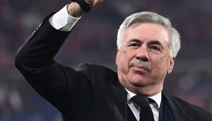 Real Madrid manager Carlo Ancelotti. — AFP File