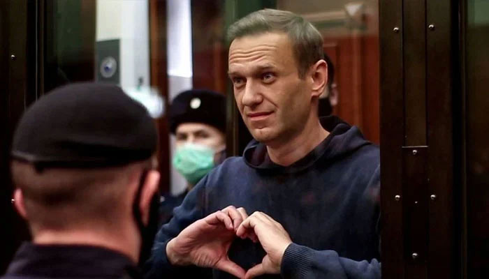 This image shows the best-known political opponent of President Vladimir Putin Alexei Navalny. — AFP/File