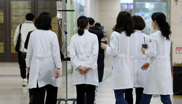 South  Korean Female Doctors can be seen in a hospital. — AFP/File